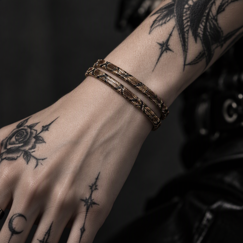 Serpent Statement Necklace