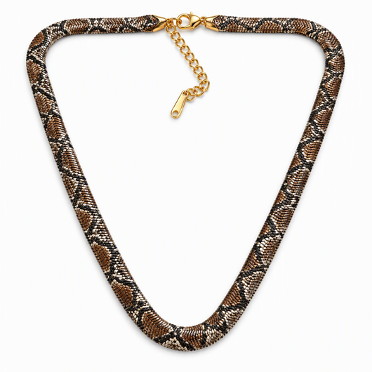 Serpent Statement Necklace