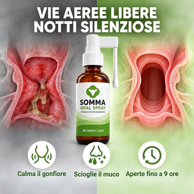 Come funziona Somma: vie aeree libere, notti silenziose